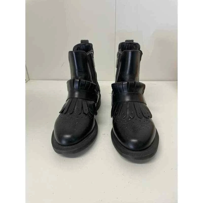 Dr Martens Tina Leather Polished Black Boots Women's US 5 | eBay