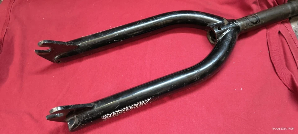 Odyssey GI BMX Forks Black Mid School Dirt Jump Freestyle Stunt S&M Haro Hoffman - Image 2 of 4