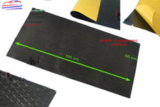 1 PANNELLO ANTIROMBO FOGLIO CATRAMATO INSONORIZZANTE 50 x 100 CM. ADESIVO 31.000