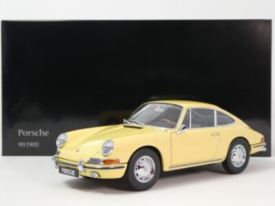 Kyosho Porsche 911 (901) Coupé Yellow Champagne 1964 1/18 08969Y