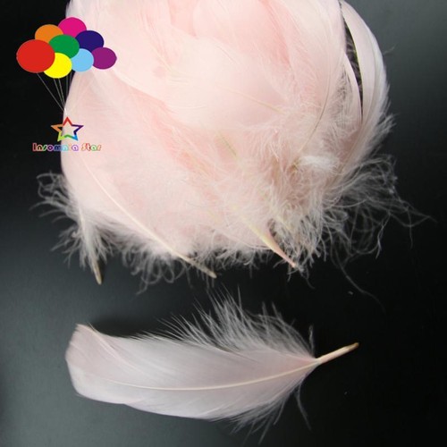 Diy 100 Pcs/Lot Colourful Goose feather 4-7cm 1-2 Inch Stage Props Dream Catcher - Picture 98 of 138