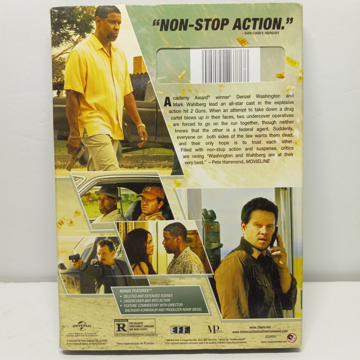 2 Guns (DVD) Universal Pictures 2013 Denzel Washington Mark