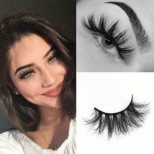 3d Mink Eyelashes Fluffy Volume Long 19mm Natural Crisscross Fake Lashes 2 Paris For Sale Online Ebay