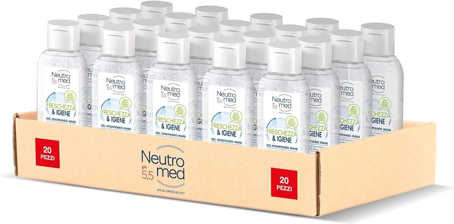 Neutromed Händedesinfektionsgel Frische und Hygiene 20x50ml