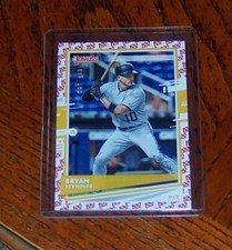 2020 Panini Donruss Baseball Bryan Reynolds One Hundred Emoji  #  80/100 SP