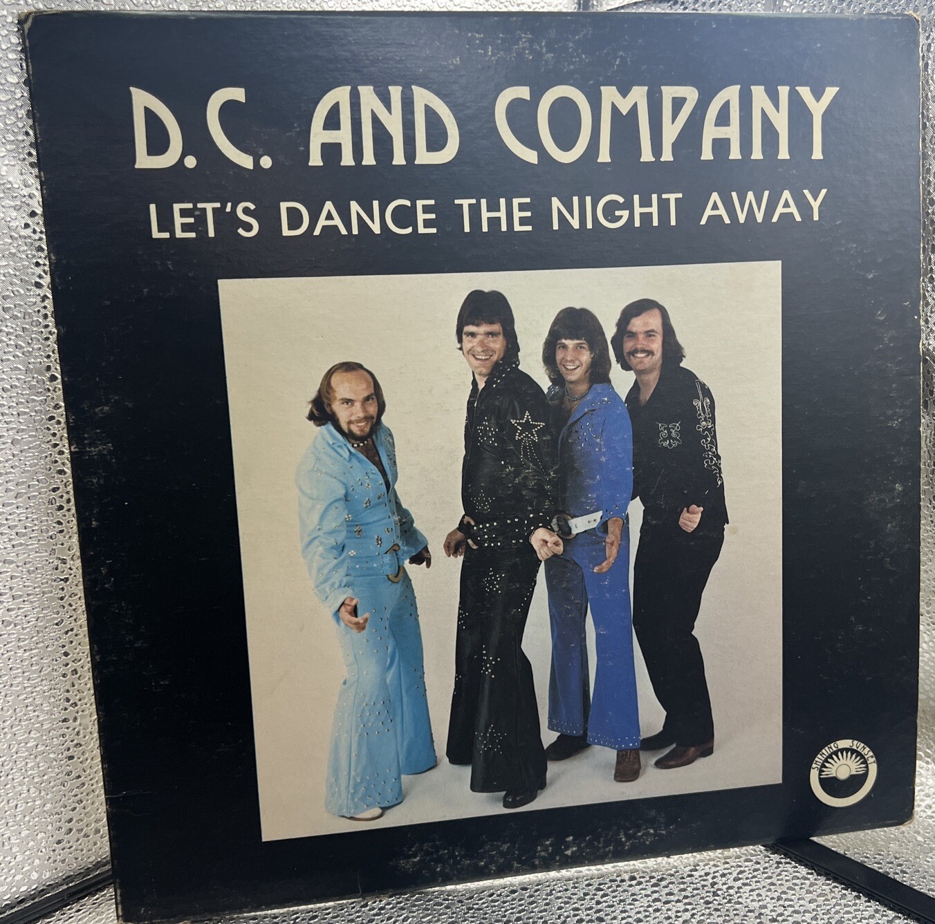 D.C. AND COMPANY• LET'S DANCE THE NIGHT AWAY•LP•1976!RARE! Signed LOOK!!