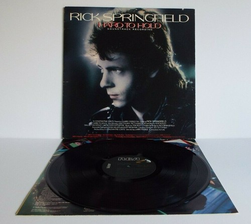 Rick Springfield Hard To Hold Soundtrack Recording Vinyl LP + Inner Sleeve - EX - Picture 2 of 4