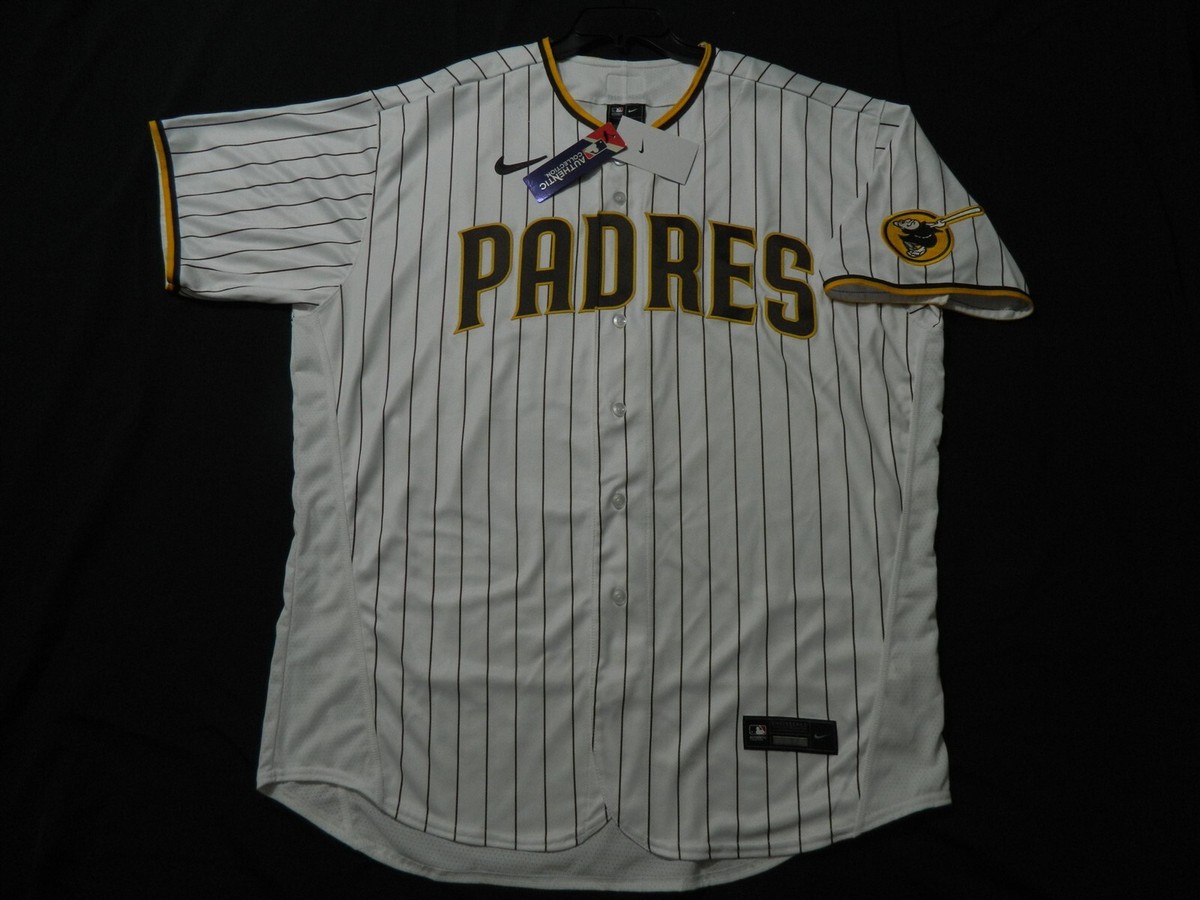 Authentic San Diego Padres Elite Flex Base Home Pinstripe Jersey