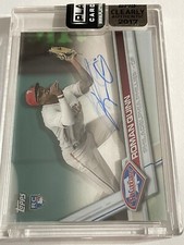 2017 Topps Clearly Authentic Auto Roman Quinn #CAAU-RQ Rookie Auto RC