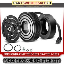 1pc A/C Compressor Clutch Kit for Honda Civic 2016-2021 CR-V 2017-2022 1.5L 2.4L