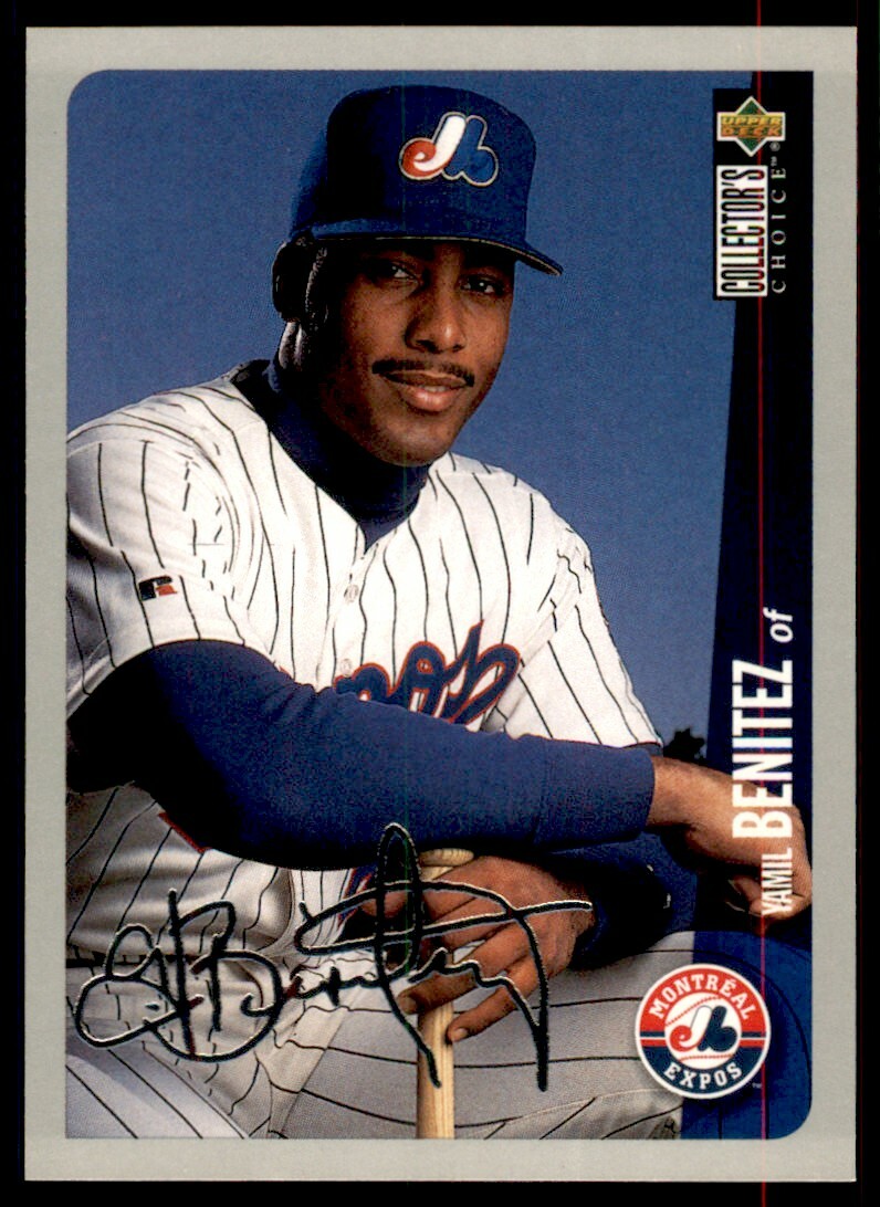 1996 Collector's Choice Silver Signature Yamil Benitez Montreal
