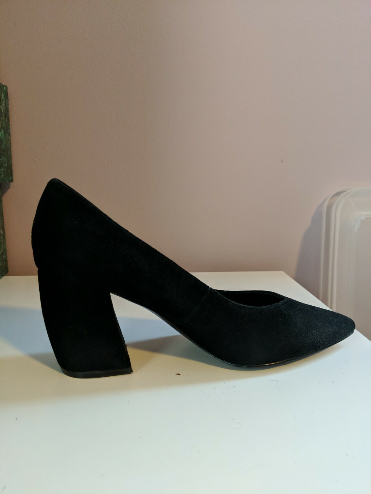 steve madden black pumps