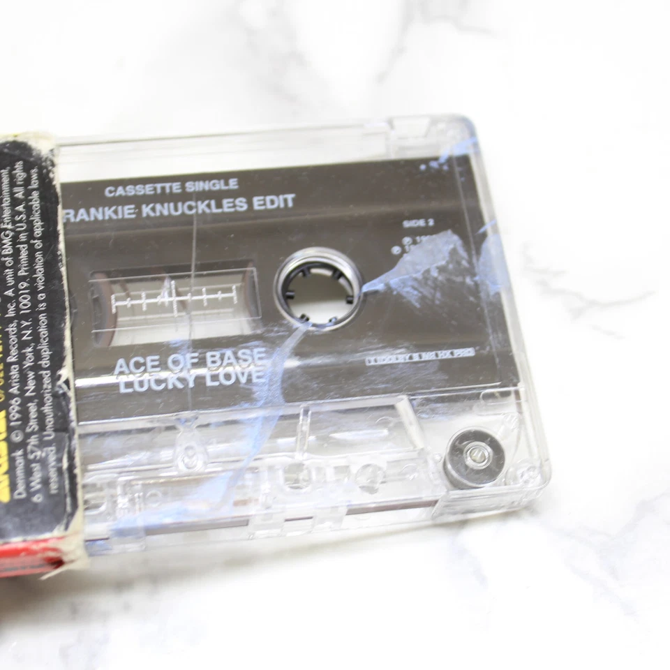 Ace of Base Lucky Love Cassette Single Tape Electronic Pop Foto 3 de 3