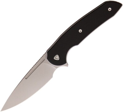 FF005B Ferrum Forge Stinger Flipper Black G10 Handles Nitro-V SW Blade Liner Loc
