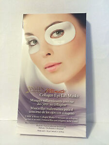 Satin smooth collagen face lift mask