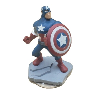 DISNEY INFINITY MARVEL Super Heroes Captain America Figure