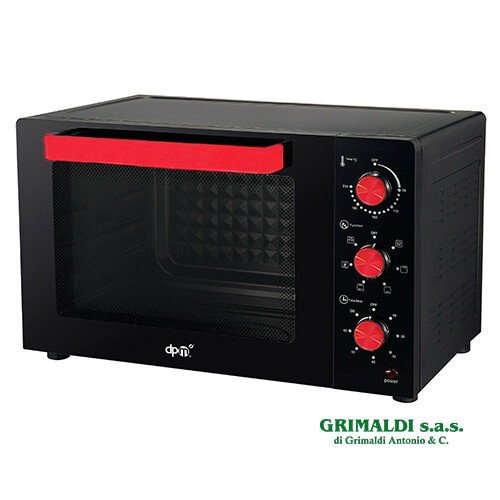 FORNO ELETTRICO VENTILATO DPM NEW CHEF 35 1500W CON VASSOIO GRIGLIA E  MANIGLIA | eBay