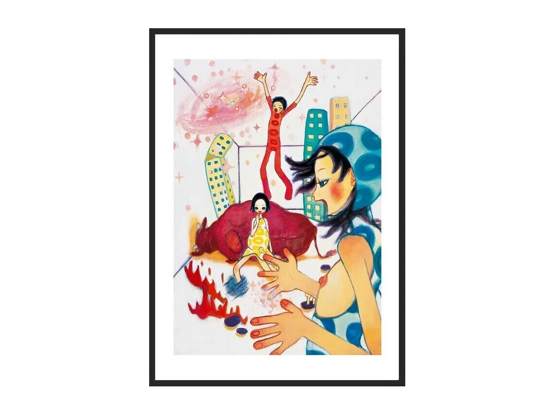 Dancing impresiones de arte abstracto