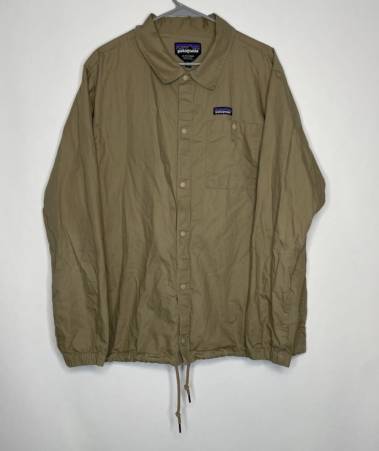 patagonia lightweight all-wear hemp coaches top jacket
