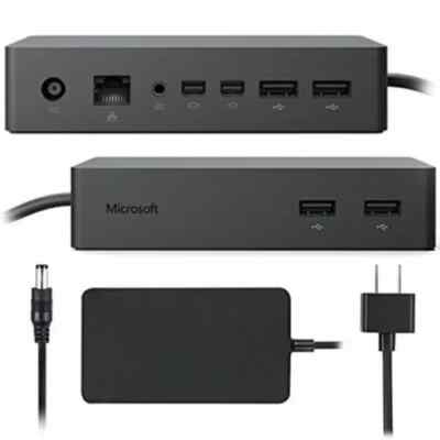 Microsoft Surface Pro Dock 3 4 5 6 7 X Book Go 1661 PF3-00005 PD9-00003 w/ AC
