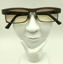 Vintage See 7715 Brown Rectangle Sunglasses Austria FRAMES ONLY