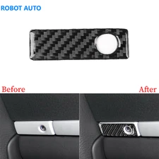 For Porsche Cayenne S GTS 03-10 Real Carbon Fiber Glove Box Handle Cover Trim