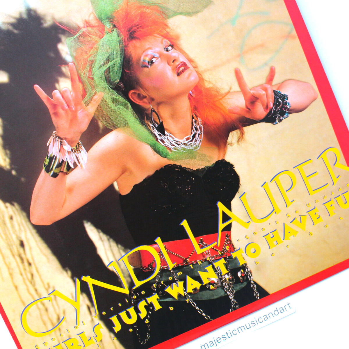 RARE COVER 1983 OG CYNDI LAUPER 12