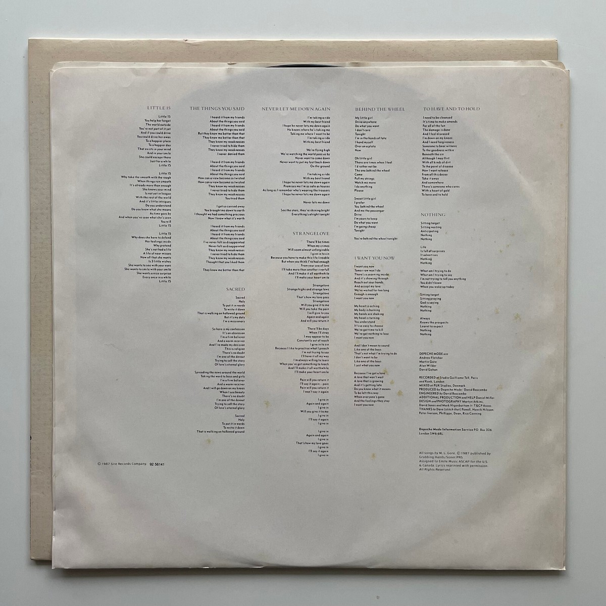 ma✴︎a.depeche✴︎オールドチークミラーL ✴︎170×80 NEAR MINT Vtg