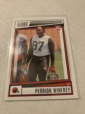2022 Score Football #362 Perrion Winfrey Rc Browns