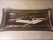 Glass Drawing of West Virginia University Agrcultural Engineering Building- USED