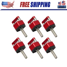 6X Aluminum Hard Top Quick Removal Fastener Thumb Screw for jeep Wrangler JK JL