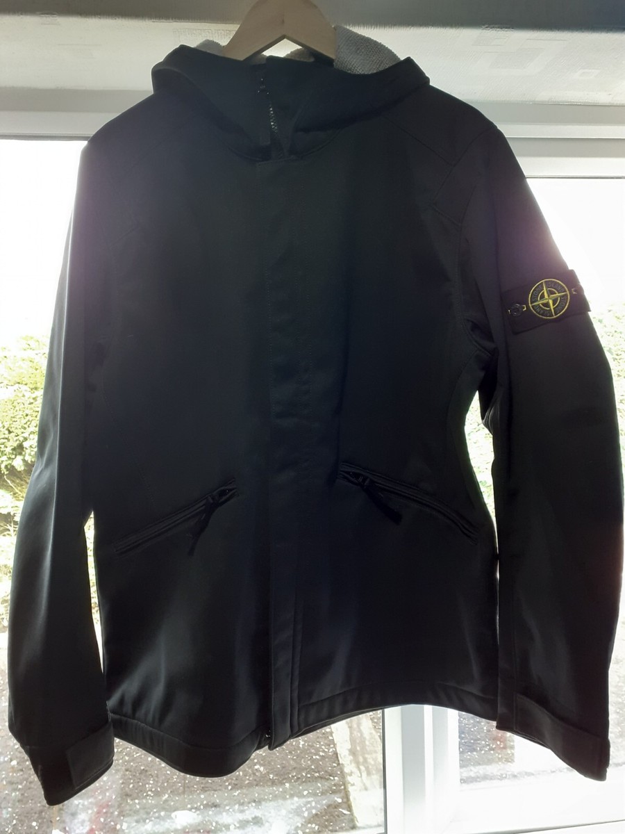 stone island soft shell - r terry black xl | eBay UK