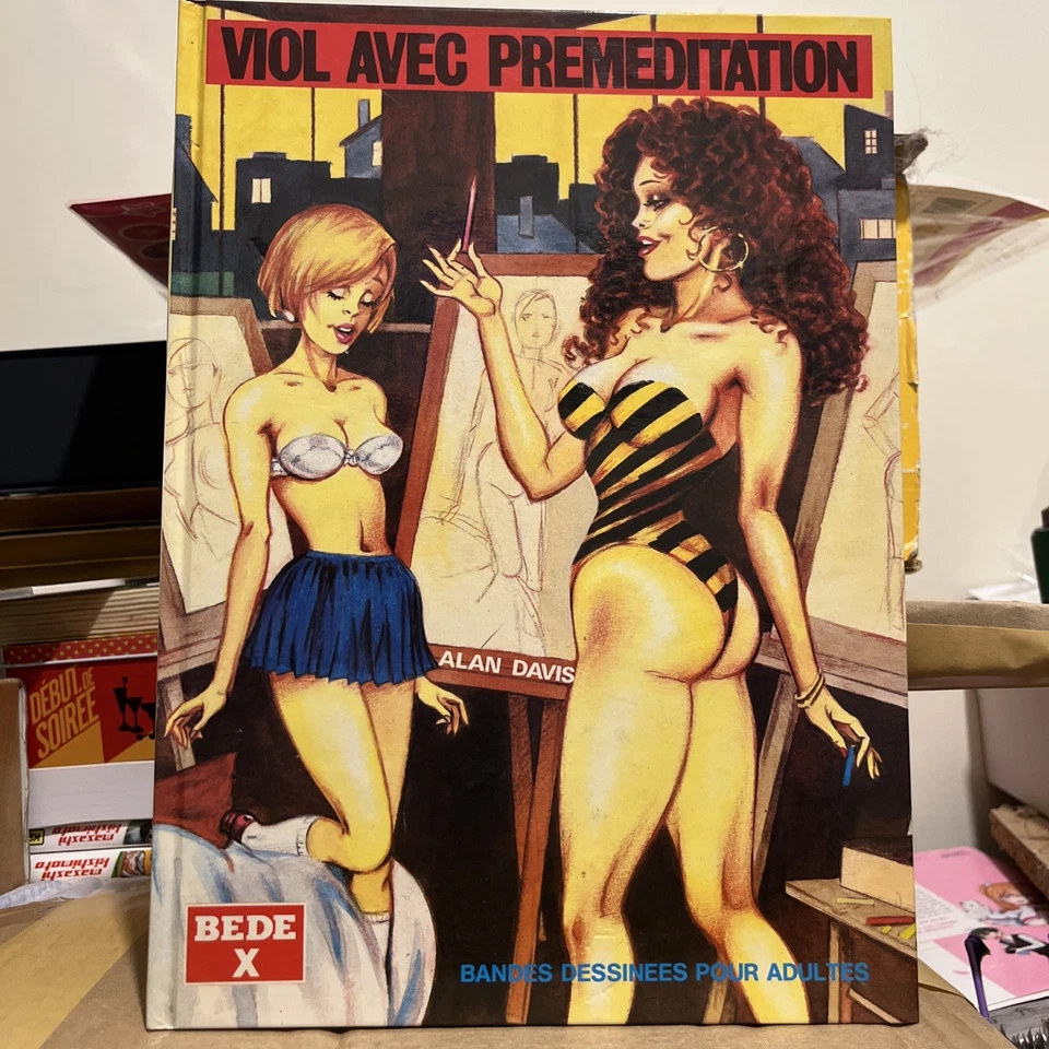 V avec préméditation bd erotique Alan davis - Photo 1/1