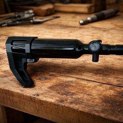 13ci Paintball Tank Buttstock | 3000/1200psi | Shoulder Stock + Bezel + PR/Fill