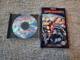 Road Avenger (Sega CD, 1992) CIB Complete Box Manual and MINT Disc