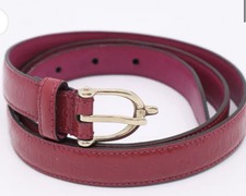 pink gucci gg patent leather belt size 90