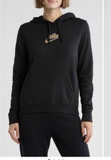 Nike Women's Black Pullover Hoodie Size Small