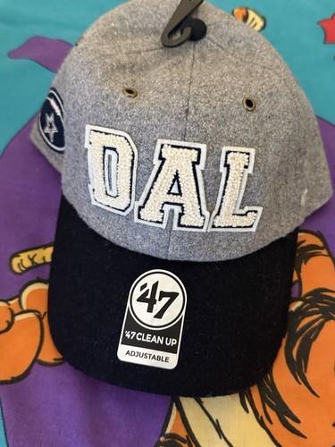 BNWT '47 BRAND DALLAS COWBOYS NFL CLEAN UP STONEY CLOVER LANE WOOL BLEND HAT CAP