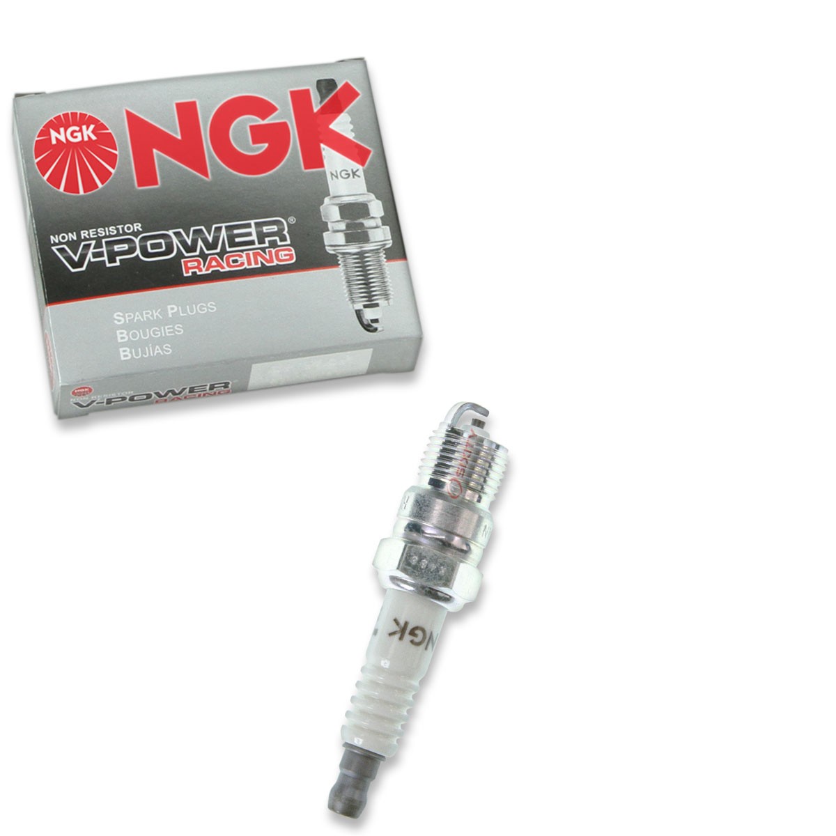 NGK 5034 R5674-7 V-Power Racing Spark Plug for BL7Y AR13 AR12 AF12 574 40TS jk