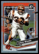 Ickey Woods 2023 Donruss Optic #40 Bengals Insert ? SEE SCAN! FREE SHIPPING
