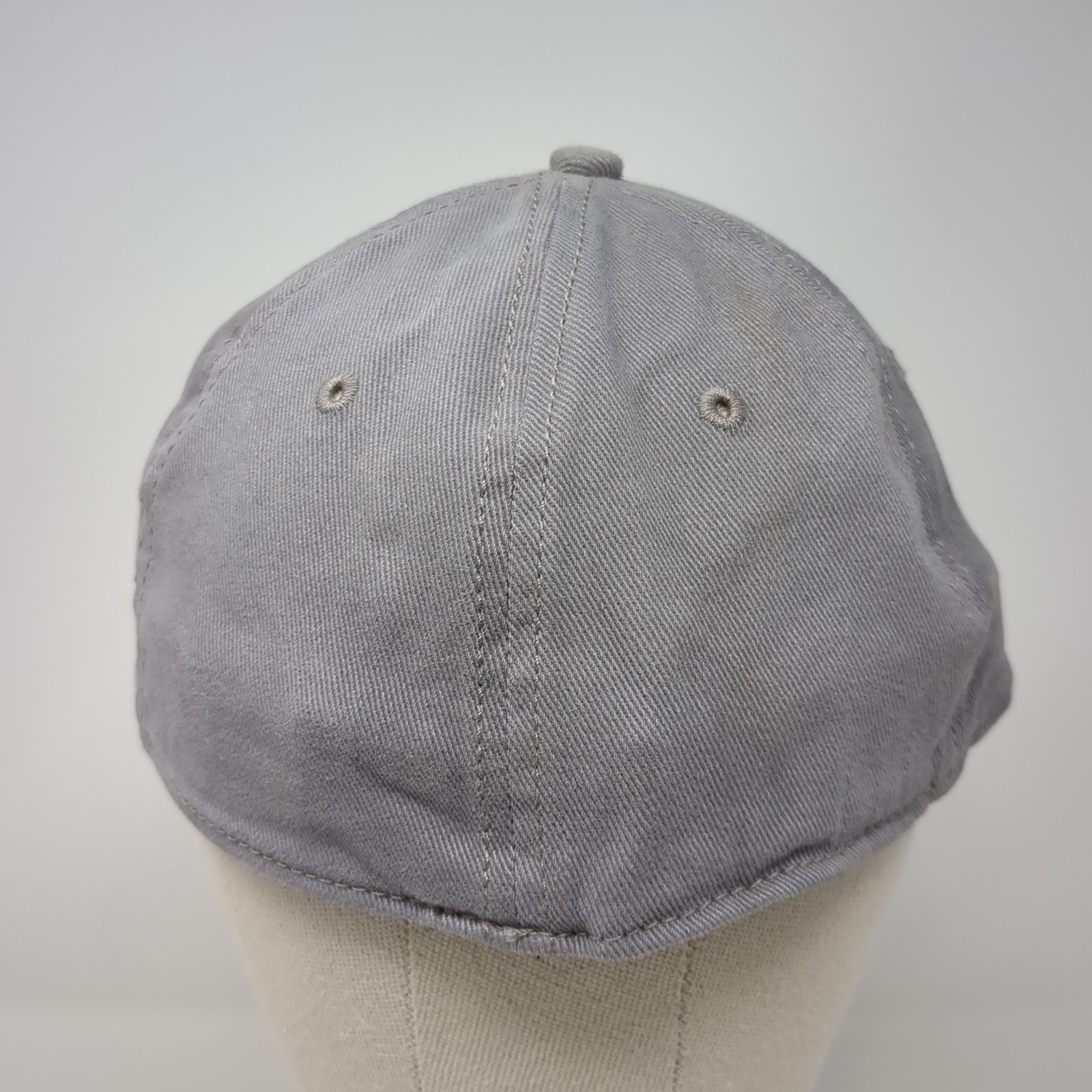 Massanutten Fitted Baseball Hat Solid Gray One Si… - image 6