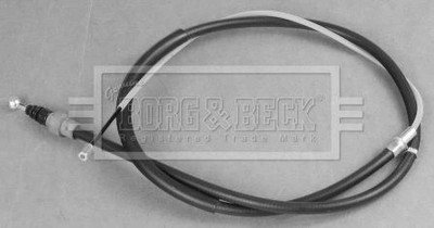 Borg & Beck BKB2467 Rear Handbrake Cable Fits Audi Tt 8N0609721C