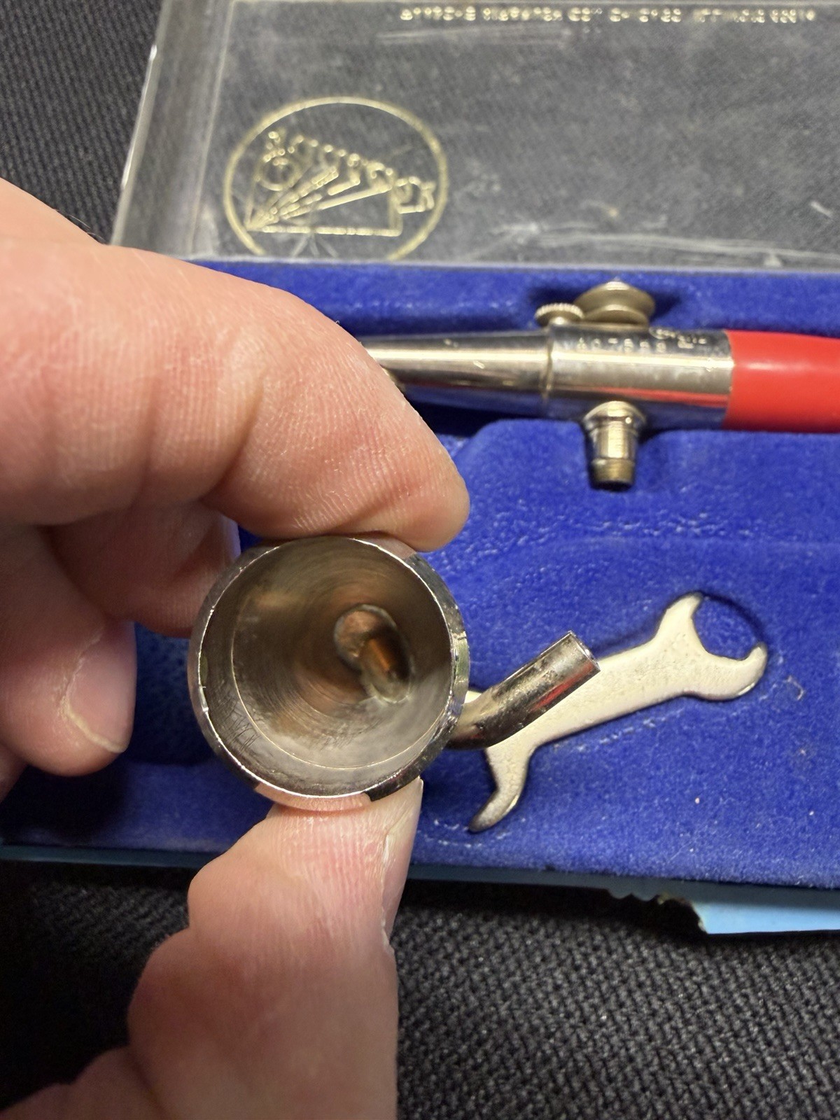 Vintage Paasche Airbrush Kit Type H with Accessories, Missing Allen Wrench ￼