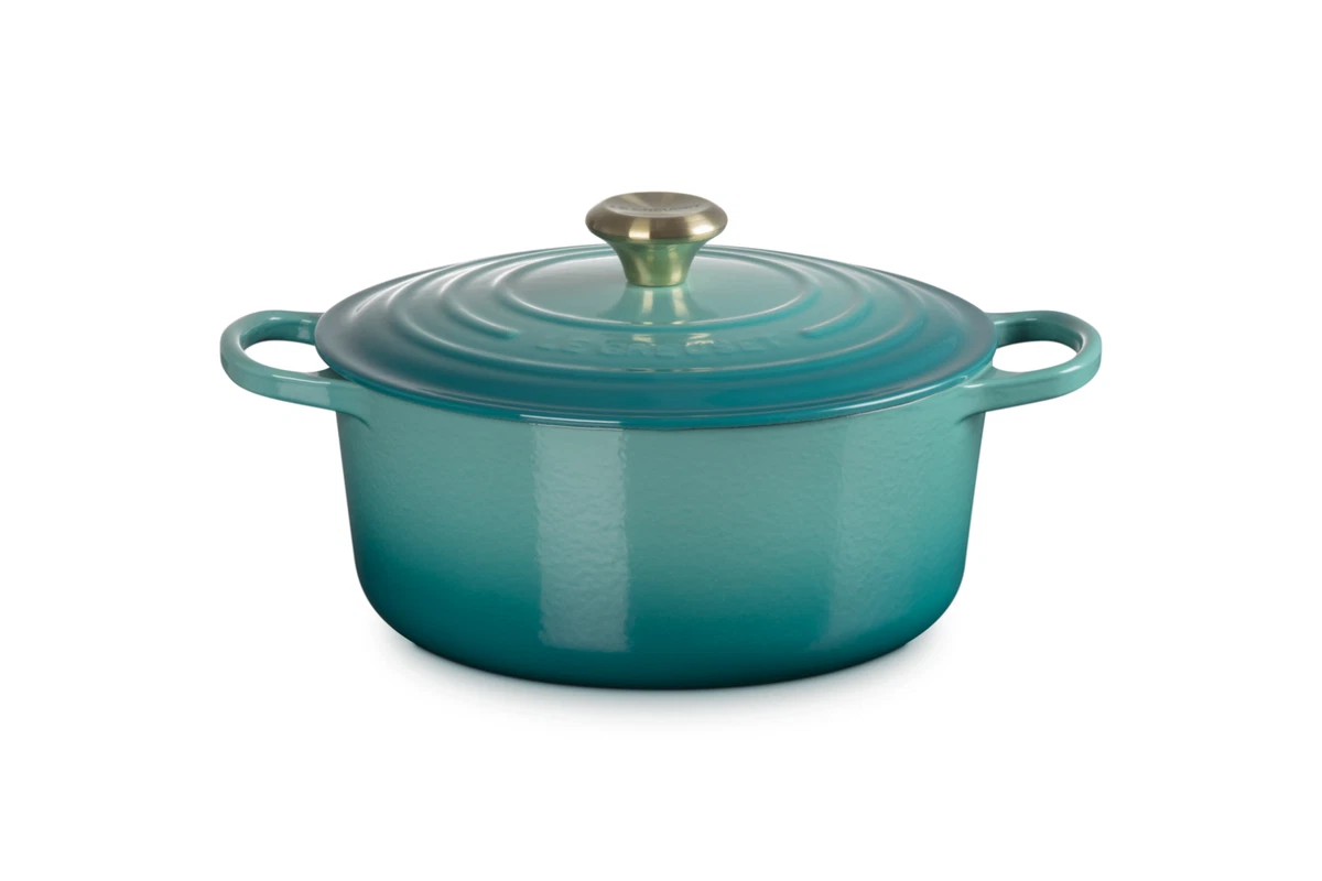 Mini cocotte LE CREUSET Azur 10cm ceramique
