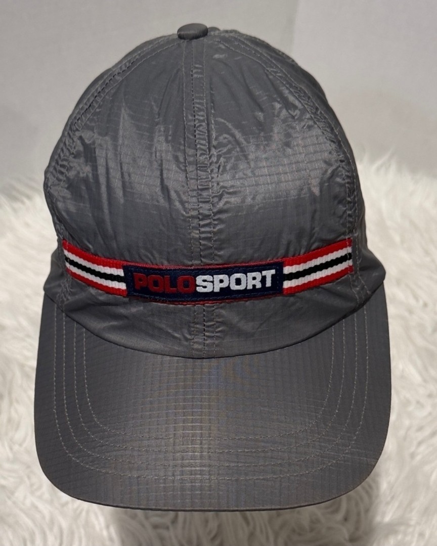 Vtg Polo Ralph Lauren SnowBeach Indian Usa Bear Stadium P Wing Rare 1992 Hat