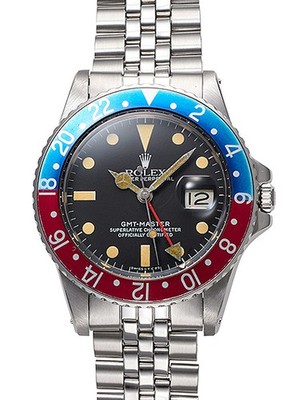 Rolex GMT Master 16750 Stainless Steel 40mm Rotating Bezel Automatic #KMW278