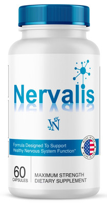 Nervalis Premium Nerve Support Capsules, Max Strength Nervalis Pills 60 Capsules