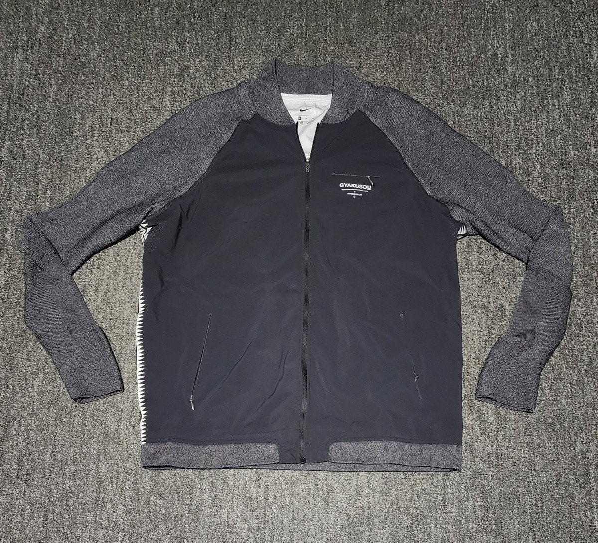 Nike x Undercover Gyakusou Team Jacket Black Men's Size XL