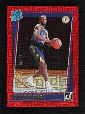 2021-22 Panini Donruss Rated Rookie Choice Red 50/99 Isaiah Jackson #217 rf2