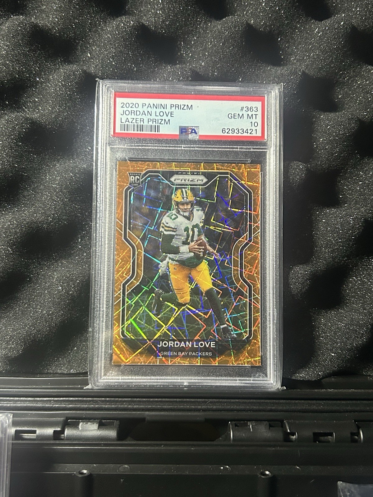 Jordan Love Panini Prizm #363 Lazer